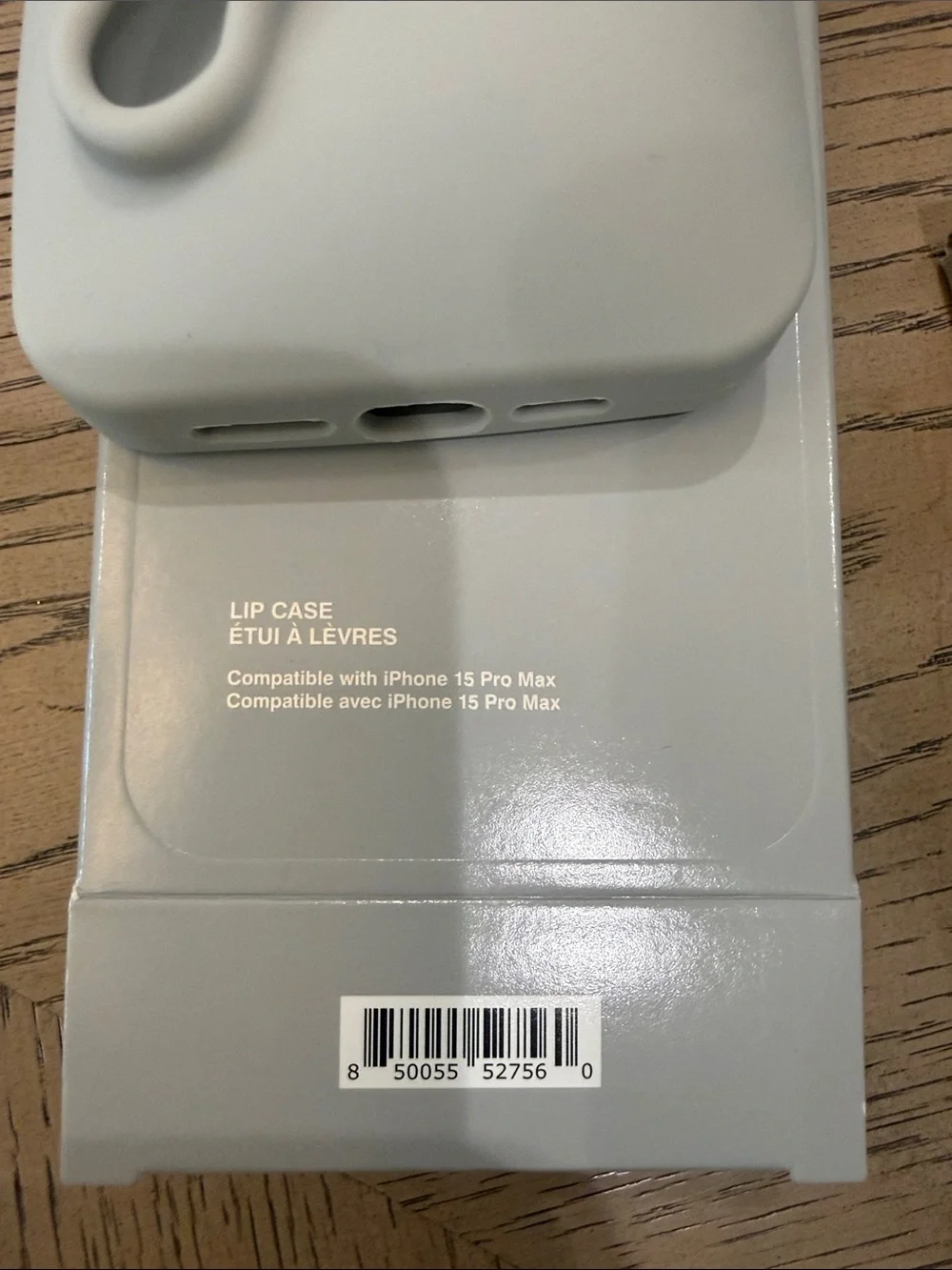 RHODE silicone lip-case phone case in pale sage